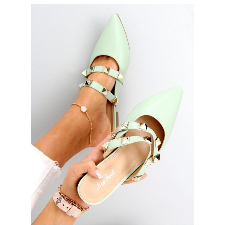 Canna Green Damen-Flip-Flops-Sandale – Inello grün 2