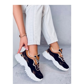 Schwarze Nesbit-Sneaker mit Keilabsatz – Inello 1