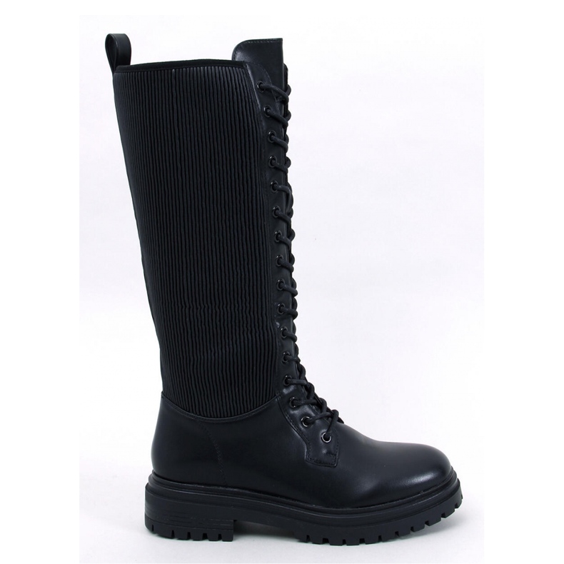 Eddies Black – Inello-Stiefel mit elastischem Obermaterial schwarz 1