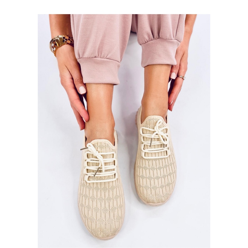 Barkes Beige Socken-Sportschuhe – Inello 1