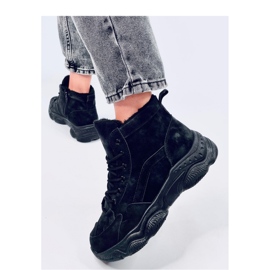 Elius Black – isolierte Winter-Sneaker von Inello schwarz 2