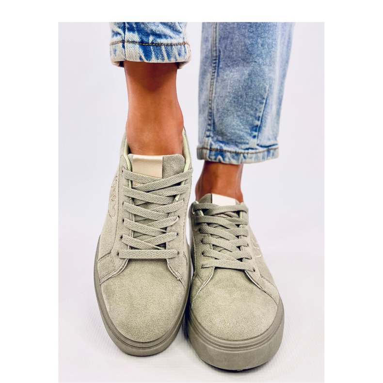 Pastellfarbene Damen-Sneaker Akins Green - Inello grün 2