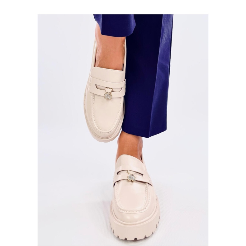 Beige Plateau-Loafer von Rimet – Inello 1