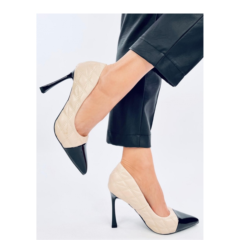 Sheltoni Beige Chanel High Heels – Inello 1