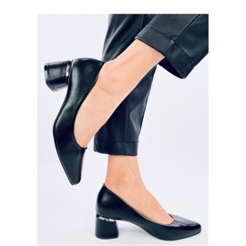 Schwarze Shers-Pumps mit hohem Absatz – Inello 2