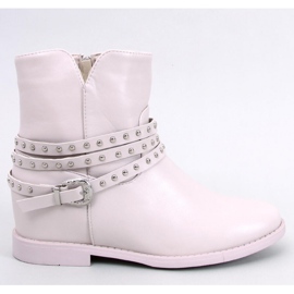 Stovall Beige Keilstiefeletten - Inello 1