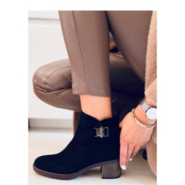 Klassische Stiefeletten mit hohen Absätzen Marsha Black - Inello schwarz 1