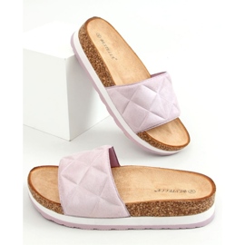 Sandale Cork Flip-Flops Lila LS017 Lila - Inello violett 1