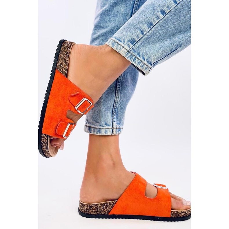 Sandale Kork-Flip-Flops Ponses Orange - Inello 2