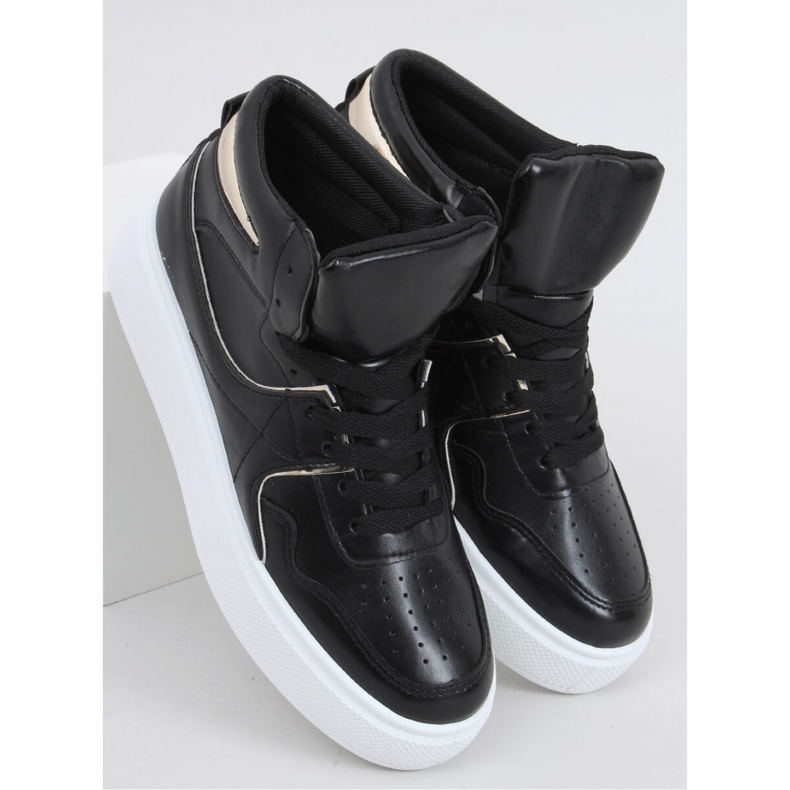 Erva Schwarze High-Top-Sportschuhe - Inello 1