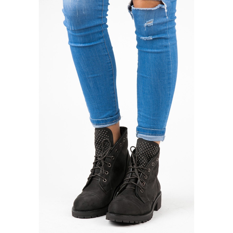 Flyfor Arbeitsstiefel zum Schnüren grau 2