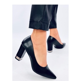 Schwarze Tarai-Pumps mit hohem Absatz – Inello 1