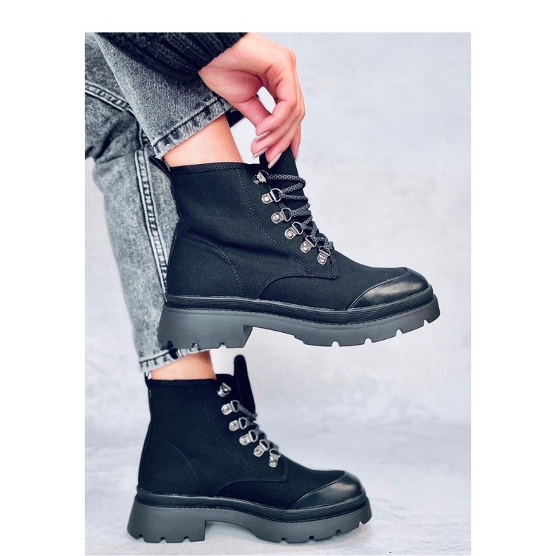 Vander Black – Inello Trekking-Sneaker schwarz 1