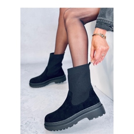 Joyner Black – Inello Chelsea-Stiefel mit elastischem Obermaterial schwarz 2