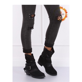 Militärstiefel Schwarz 201802-11B Schwarz - Inello 2