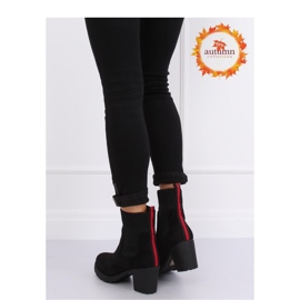 Schwarze High Heel Stiefel M370 Schwarz - Inello 2