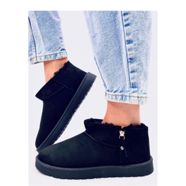 Kurze Emus-Hose mit Reißverschluss von Frankis Black - Inello schwarz 1