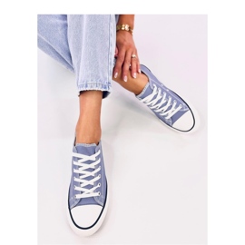 Klassische Damen-Sneaker Basic Jeans - Inello blau 2