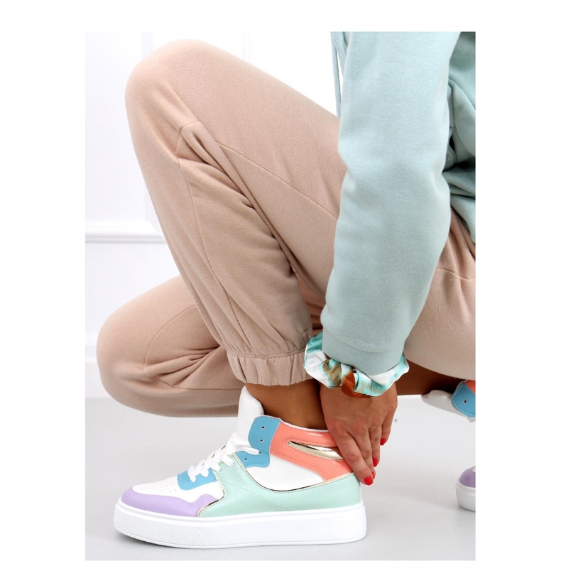 Erva Mehrfarbige High-Top-Sportschuhe - Inello 2