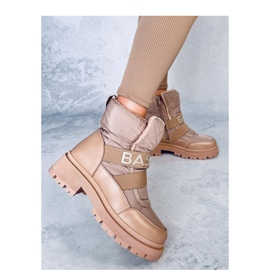Little Khaki Damen-Schneestiefel – Inello braun 2