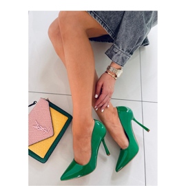 Damen-Lack-Stilettos Anika Grass - Inello grün 2