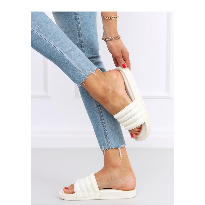Minno White Damen-Flip-Flops-Sandale – Inello weiß 1