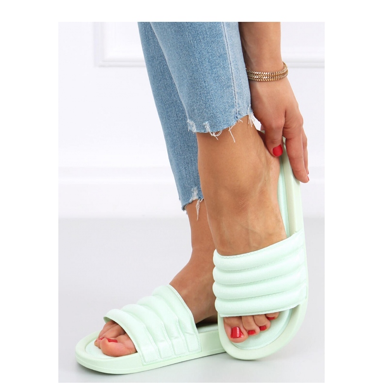 Minno LT.GREEN Damen-Flip-Flops-Sandale – Inello grün 1