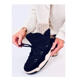 Remal Schwarze isolierte Schneestiefel – Inello 2