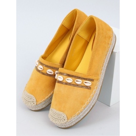 Espadrilles mit Honigmuscheln 6771 Gelb - Inello 1