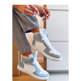 Dorcas Green High-Top-Sneaker – Inello blau 1