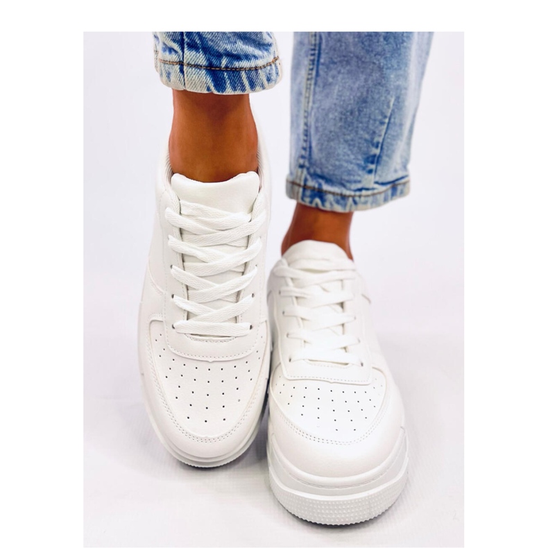 Clemons Allwhite Damen-Sneaker – Inello weiß 1