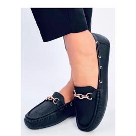 Nisa Black Damenmokassins – Inello schwarz 2