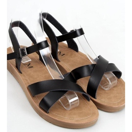 Nevada Schwarze Damensandalen – Inello 1
