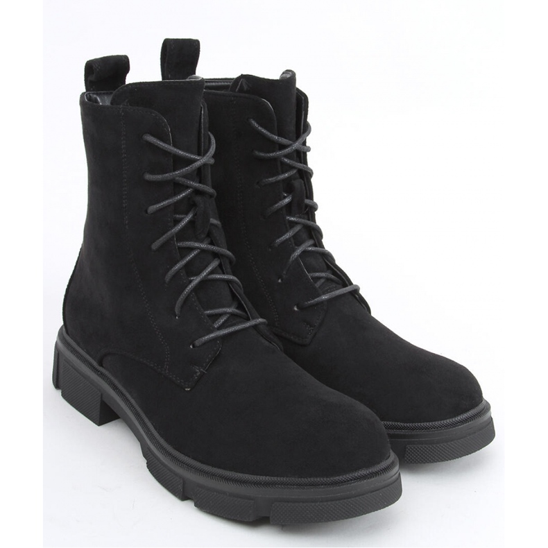 Zoe Black Schnürarbeiter – Inello schwarz 1