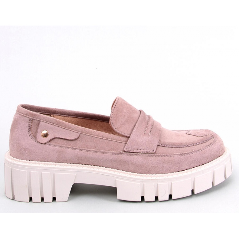 Chandra Khaki-Plateau-Loafer – Inello violett 1