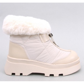 Tavaris Beige Schneestiefel mit Fell - Inello 1