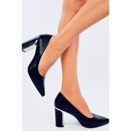 Schwarze Laurents-Pumps mit Absatz - Inello 2