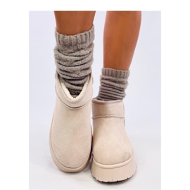 Rodmans Beige - Inello kurze Plateauschuhe 2