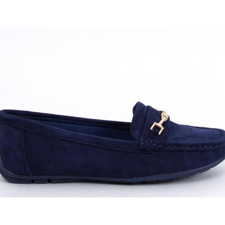 Damen-Mokassins aus Wildleder Sourd Navy - Inello 1
