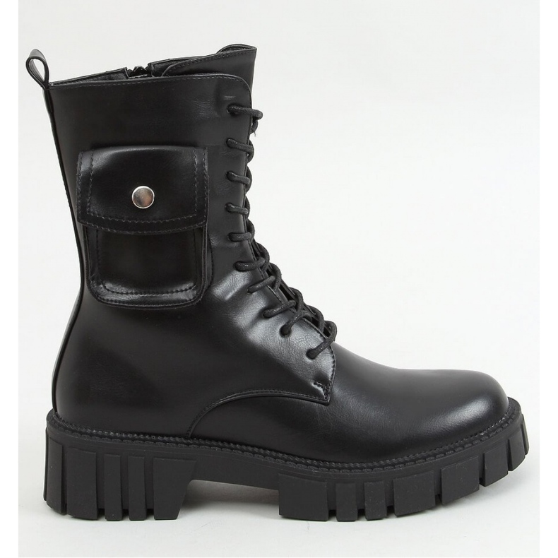 Schwarze Arbeiter mit Tasche UK50P Schwarz - Inello 1