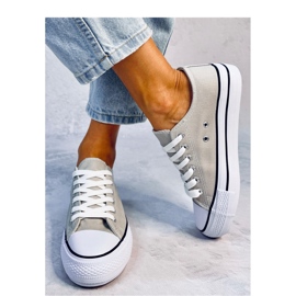 Klassische Damen-Sneaker Fargis Grey - Inello grau 1