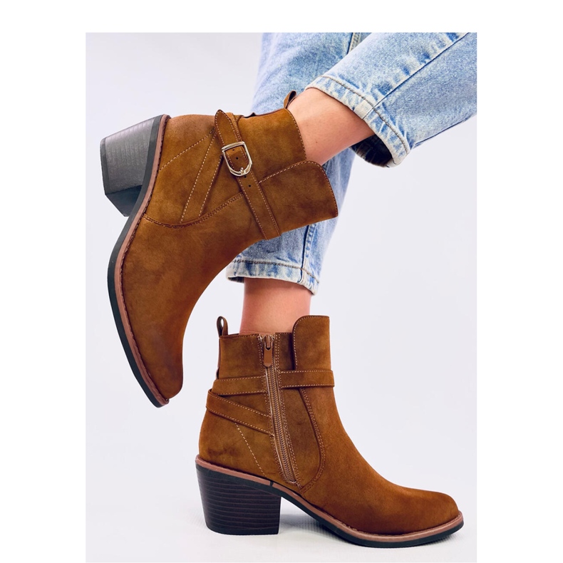 Cunnig Camel Cowboystiefel mit niedrigem Absatz – Inello braun 2