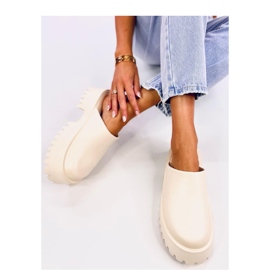 Sandale Ernest Beige Schaumstoff-Clogs – Inello 2