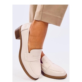 Sylvai Beige Pumps mit weitem Absatz – Inello 1