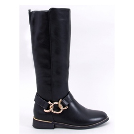 Stiefel mit Kette Devers Black - Inello schwarz 1