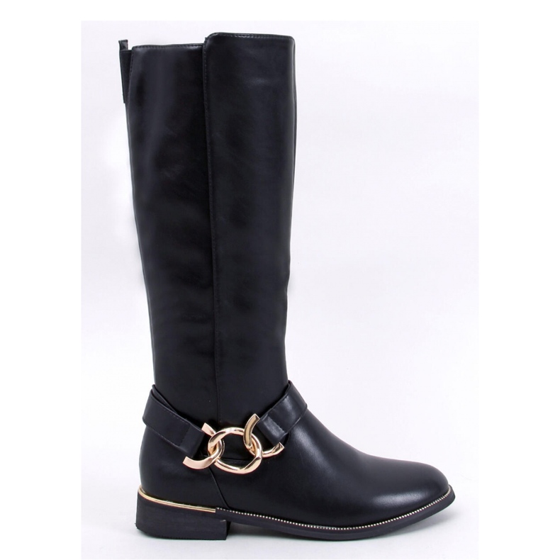 Stiefel mit Kette Devers Black - Inello schwarz 1
