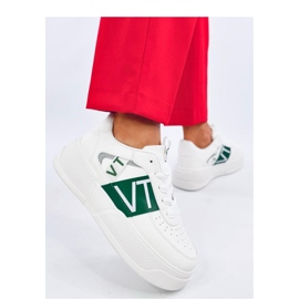 Sterry White Green Plateau-Sneaker – Inello grün 1