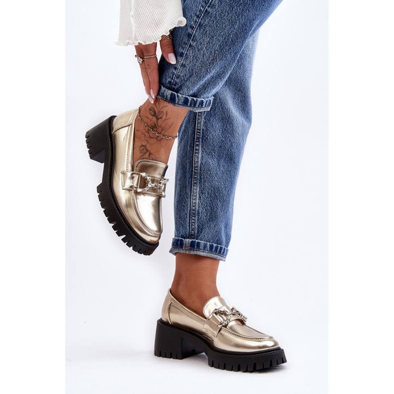 Step in style Schuhe Modell Lemmitty 2646-4 Gold – Treten Sie ein mit Stil gelb 1