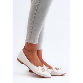 Step in style Ballerina-Schuhe Modell Satris ZA39P Weiß – Treten Sie ein mit Stil 1