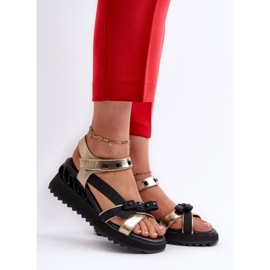 Step in style Sandalen Modell Da CR956 Gold – Treten Sie mit Stil ein gelb 1